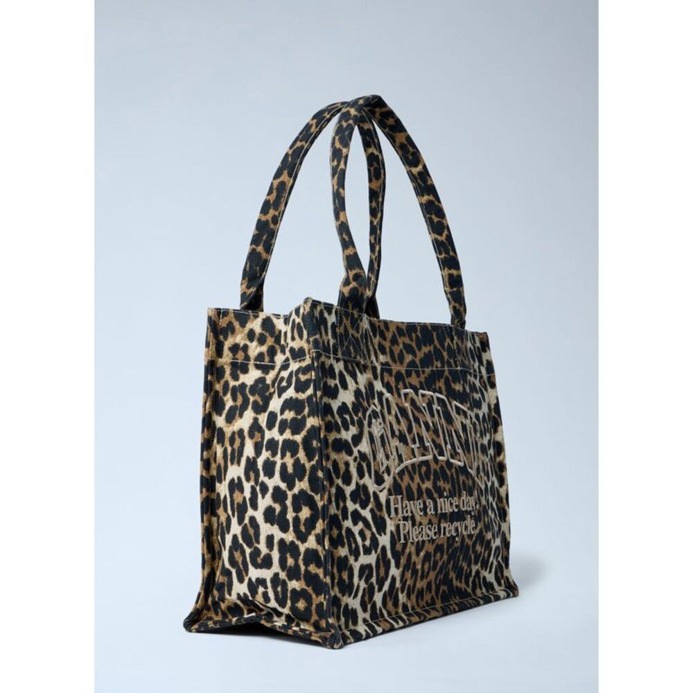 Ganni Women Large Easy Shopper Tote Bag - Picture 2 of 6